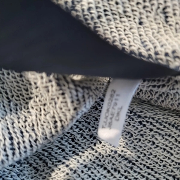 Tommy Hilfiger distressed denim look blazer jacket size large - Picture 8 of 8